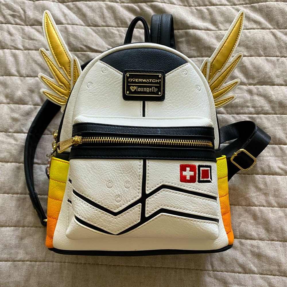 Overwatch Mercy Loungefly Backpack